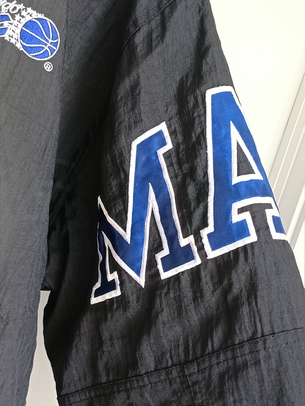 VTG 90s NBA Orlando Magic Starter Button Up Hooded Jacket Size M - Picture 13 of 16